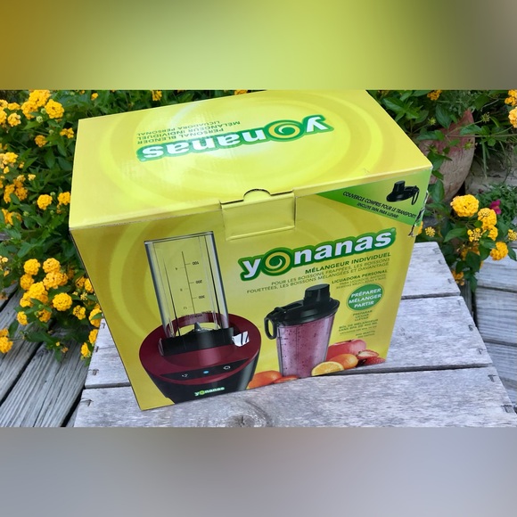 NEW Yonanas Personal Blend Blender Jet Travel Cup Lid Make Shakes Smoothies More - Picture 6 of 9